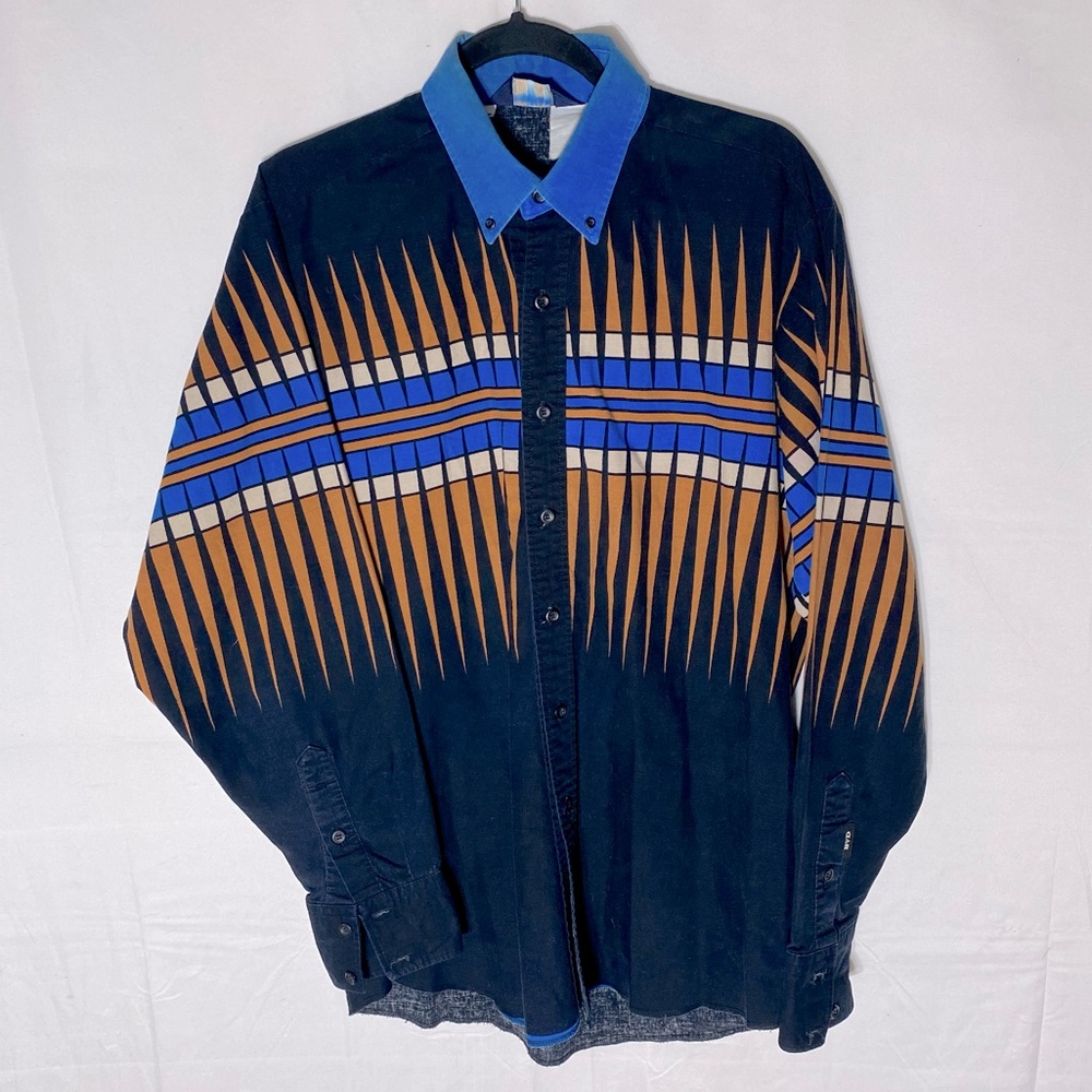 Vintage Brooks & Dunn Panhandle Slim Western Long Sleeve Button Up S Cowboy